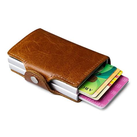 rfid blocking leather card holder|rfid blocking card holders.